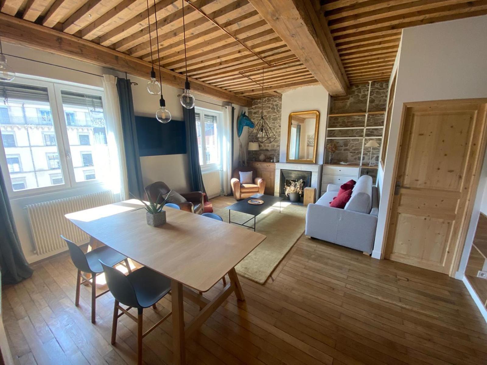 Appartement T3 Hyper Centre De Lyon, Super Vue Fourviere Bagian luar foto