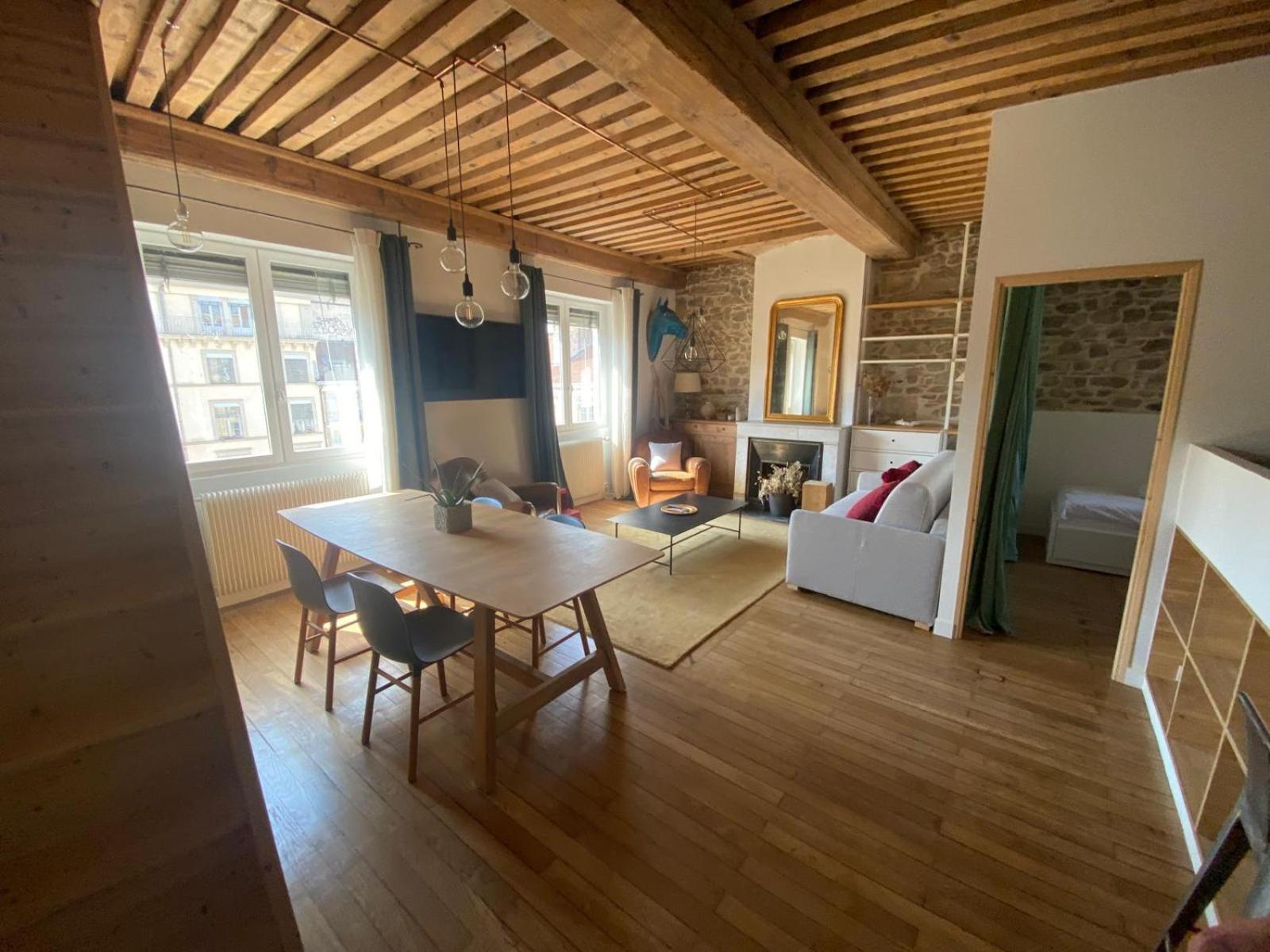 Appartement T3 Hyper Centre De Lyon, Super Vue Fourviere Bagian luar foto
