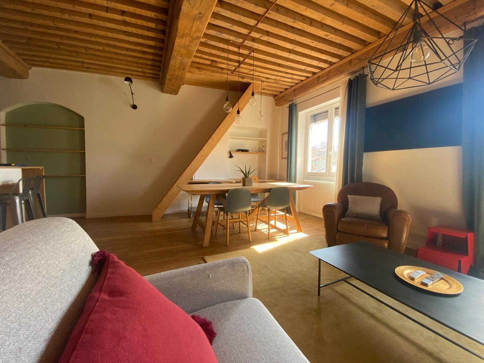 Appartement T3 Hyper Centre De Lyon, Super Vue Fourviere Bagian luar foto