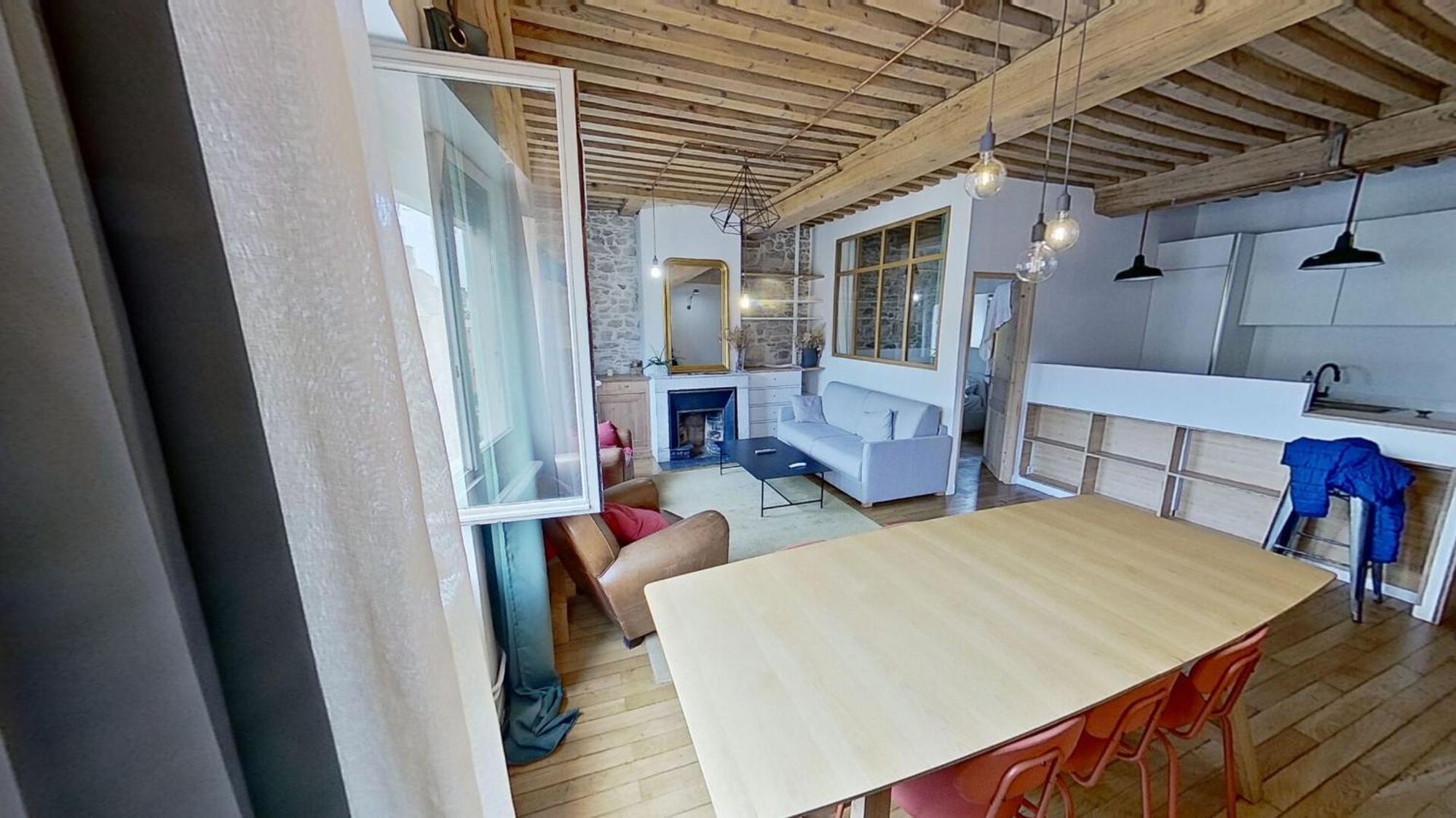 Appartement T3 Hyper Centre De Lyon, Super Vue Fourviere Bagian luar foto
